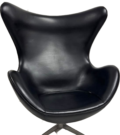 Decorative rotating office chair